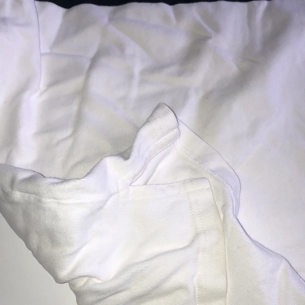 Polo Ralph Lauren Rugby White Polo Rugby with Black Strips Embroidered Logo
